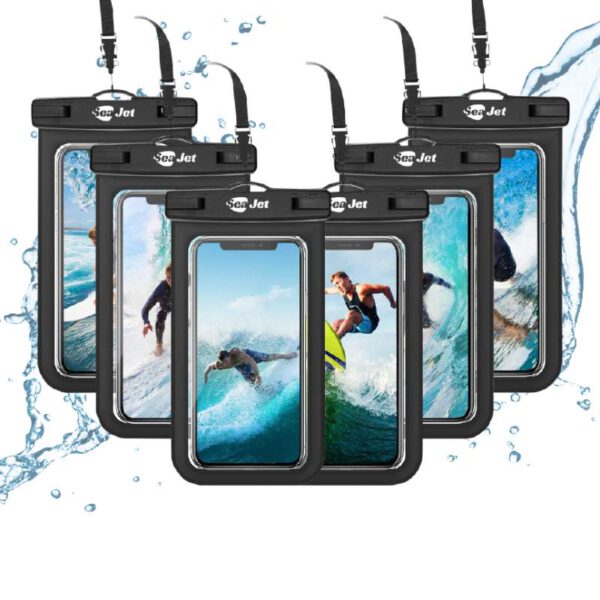 6 נרתיקים צפים לטלפון סלולרי עמיד במים